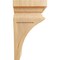 Ekena Millwork 7"W x 7 3/4"D x 14"H Jumbo Nevio Wood Corbel, Red Oak CORW07X07X14NERO - alternate 4